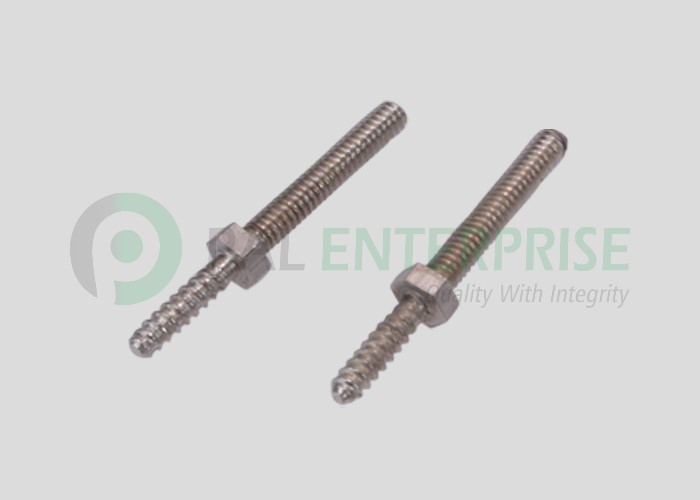 Brass Double Threaded Screw